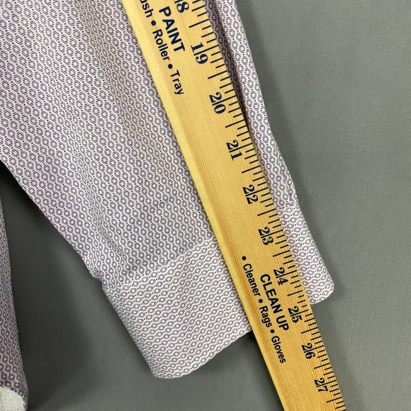 Ted Baker Dress Shirt Purple Button Up Long Sleeve - Picture 11 of 11